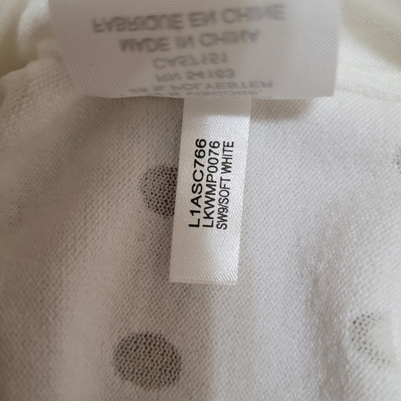 Karl Lagerfeld short sleeve sweater size small - Picture 12 of 12